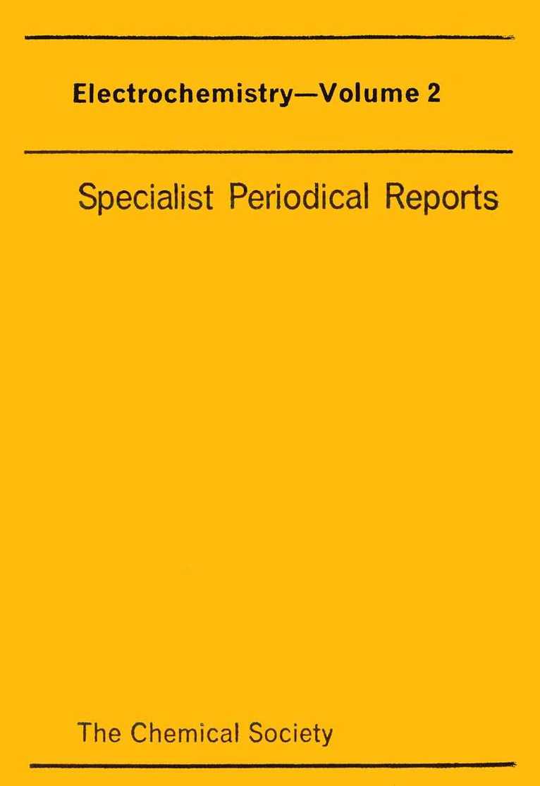 Electrochemistry