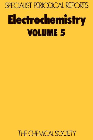 H R Thirsk - Electrochemistry, Inbunden