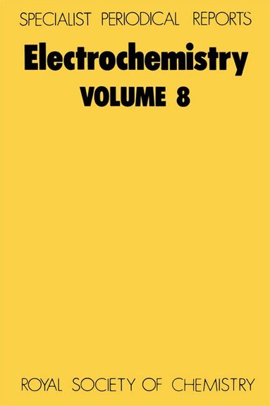 Derek Pletcher - Electrochemistry, Inbunden