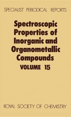 bokomslag Spectroscopic Properties of Inorganic and Organometallic Compounds