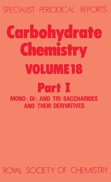 bokomslag Carbohydrate Chemistry