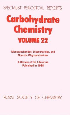 bokomslag Carbohydrate Chemistry