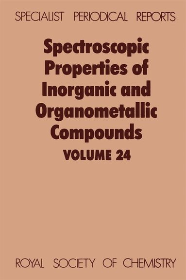G Davidson - Spectroscopic Properties of Inorganic and Organometallic Compounds, Inbunden