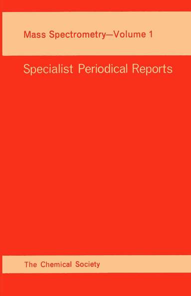 D H Williams - Mass Spectrometry, Inbunden