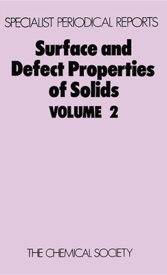 bokomslag Surface and Defect Properties of Solids