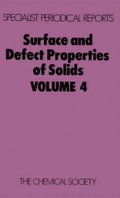 M W Roberts, John M Thomas, UK) Roberts, M W (Cardiff University, UK) Thomas, John M (University of Cambridge, M. W. Roberts, John M. Thomas - Surface and Defect Properties of Solids, Inbunden