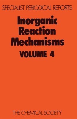 bokomslag Inorganic Reaction Mechanisms