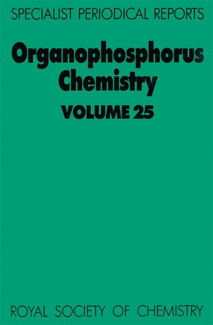 B J Walker, David W Allen, B J (Chemical Synthesis Services) Walker, UK) Allen, David W (Sheffield Hallam University, B. J. Walker - Organophosphorus Chemistry, Inbunden