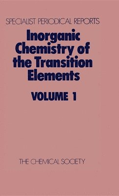 bokomslag Inorganic Chemistry of the Transition Elements