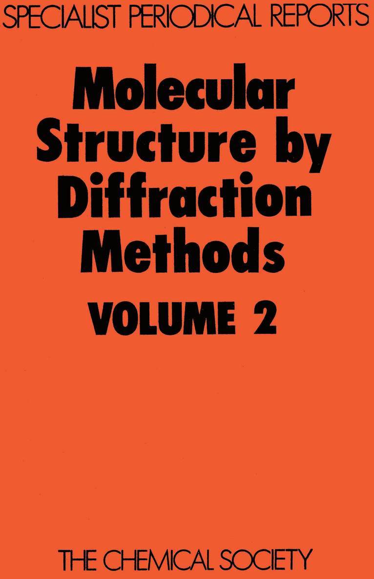 G A Sim, L E Sutton, G A (University of Glasgow) Sim, L E (University of Oxford) Sutton, G. A. Sim, L. E. Sutton - Molecular Structure by Diffraction Methods, Inbunden