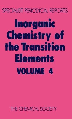 bokomslag Inorganic Chemistry of the Transition Elements