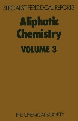 bokomslag Aliphatic Chemistry