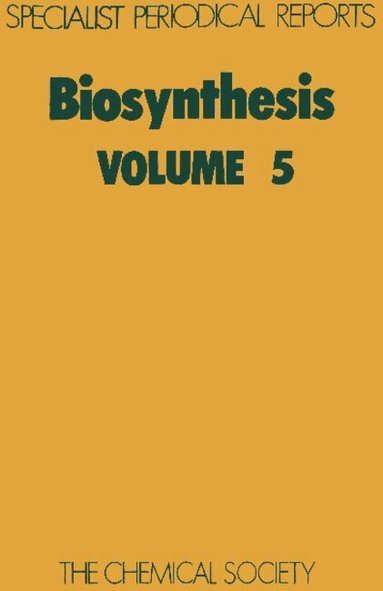 J D Bu'Lock - Biosynthesis, Inbunden