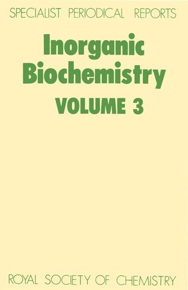 H A O Hill - Inorganic Biochemistry, Inbunden