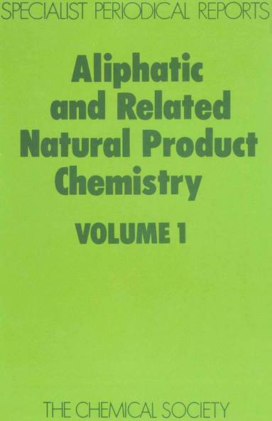 bokomslag Aliphatic and Related Natural Product Chemistry