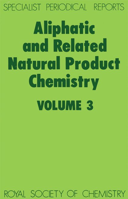 Aliphatic and Related Natural Product Chemistry 1