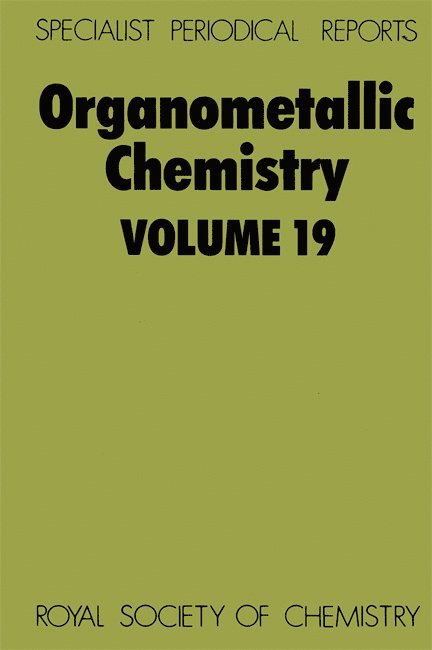 E W Abel, F G A Stone, F G A (University of Bristol) Stone, E. W. Abel, F. G. a. Stone - Organometallic Chemistry, Inbunden