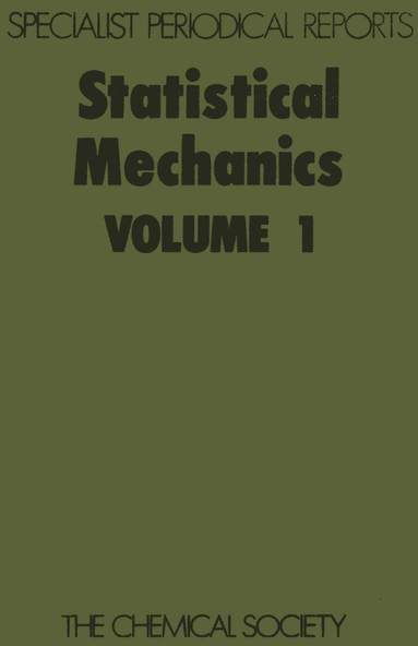 K Singer - Statistical Mechanics, Inbunden