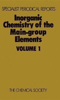 bokomslag Inorganic Chemistry of the Main-Group Elements