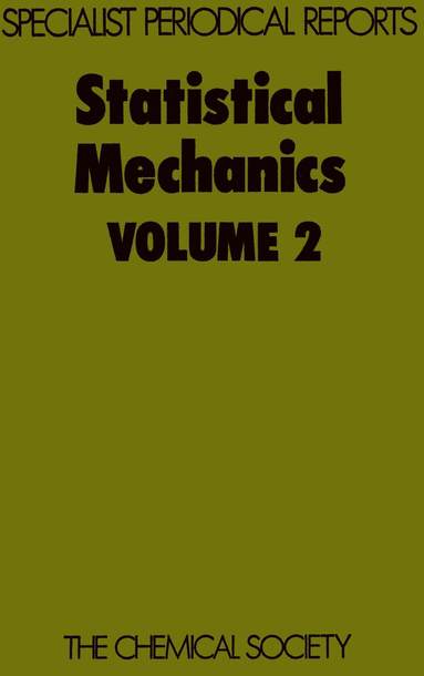 K Singer - Statistical Mechanics, Inbunden