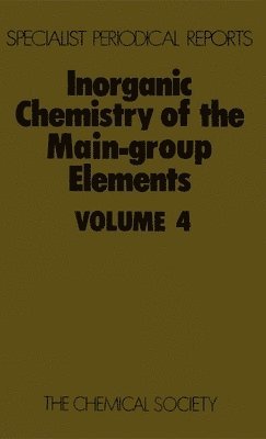 bokomslag Inorganic Chemistry of the Main-Group Elements