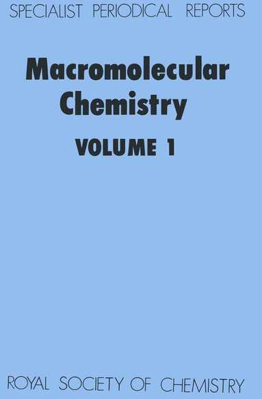 A D Jenkins, John F Kennedy - Macromolecular Chemistry, Inbunden