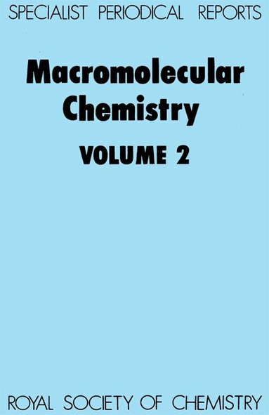 A D Jenkins, John F Kennedy - Macromolecular Chemistry, Inbunden