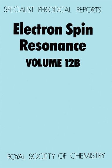 M C R Symons - Electron Spin Resonance, Inbunden