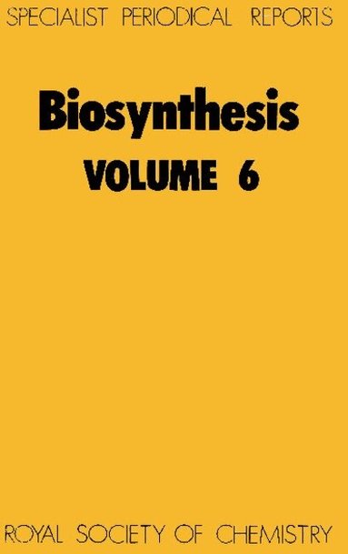 J D Bu'Lock - Biosynthesis, Inbunden