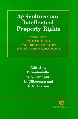 bokomslag Agriculture and Intellectual Property Rights