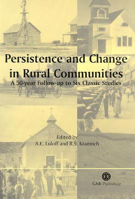 Persistence and Change in Rural Communities 1