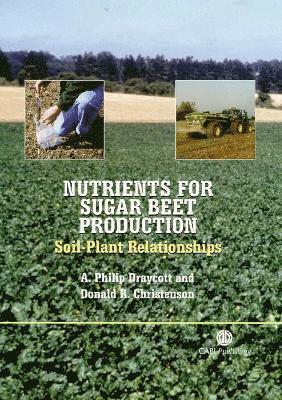Nutrients for Sugar Beet Production 1