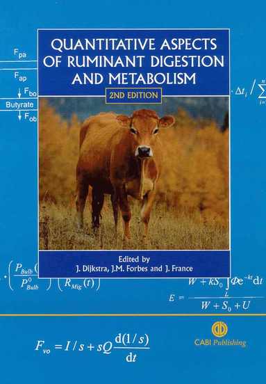 Jan Dijkstra, John Forbes, James France - Quantitative Aspects of Ruminant Digestion and Metabolism, Inbunden
