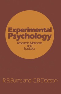 bokomslag Experimental Psychology