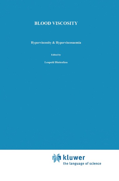 bokomslag Blood Viscosity