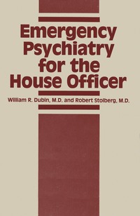 bokomslag Emergency Psychiatry for the House Officer