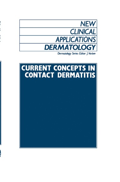 bokomslag Current Concepts in Contact Dermatitis