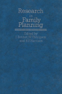 bokomslag Research in Family Planning