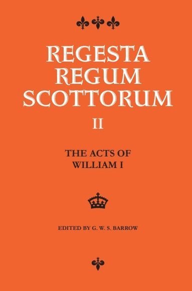 Acts of William I (1165-1214)