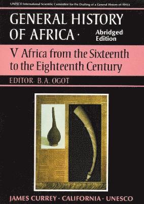 bokomslag General History of Africa volume 5 [pbk abridged]