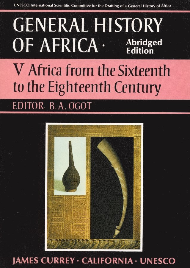 General History of Africa volume 5 [pbk abridged] 1