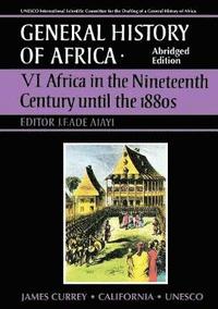 bokomslag General History of Africa volume 6 [pbk abridged]