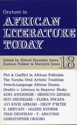 ALT 18 Orature in African Literature Today 1