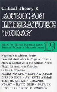 bokomslag ALT 19 Critical Theory and African Literature Today