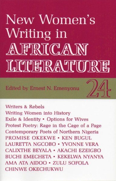 bokomslag ALT 24 New Women's Writing in African Literature