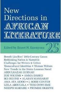 bokomslag ALT 25 New Directions in African Literature