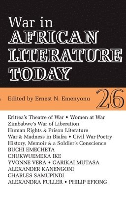 ALT 26 War in African Literature Today 1