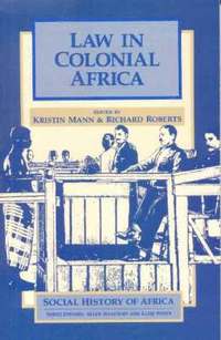 bokomslag Law in Colonial Africa