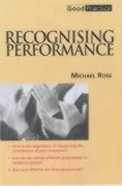 bokomslag Recognising Performance