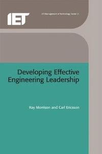 bokomslag Developing Effective Engineering Leadership